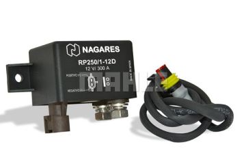 RP250/1-12D HIGH CURRENT -NORMALLY OPEN RELAY with PASS. CARS / CARAV UNIVERSAL