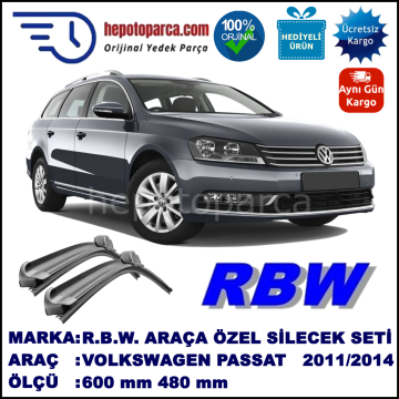 VOLKSWAGEN PASSAT SW MUZ SİLECEK TAKIMI RBW ARACA ÖZEL (2011-2014)