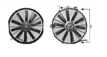 RFM1230 FAN MOTORU 14  24V PERVANELİ