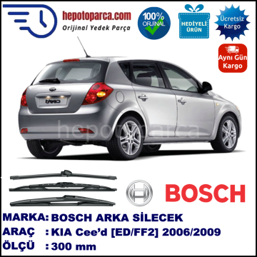 KIA Cee’d [ED/FF2] 300 mm 11.2006-06.2009 BOSCH Arka Silecek