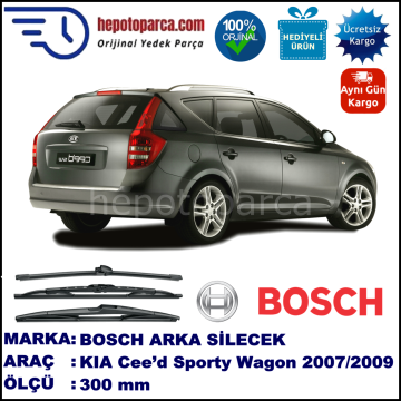 KIA Cee’d Sporty Wagon [ED/FF2] 300 mm 09.2007-06.2009 BOSCH Arka Silecek