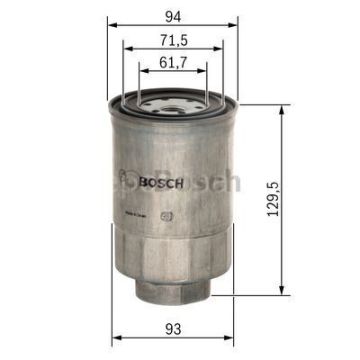 OPEL Vectra 2.5 i (02.1993 - 08.1995) BOSCH Filtre Seti filitre