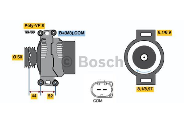 AlternatörMERCEDES-BENZ E-Klasse; S-Klasse MB A6291500050; MB 62915