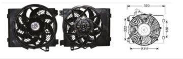 RFM2190 FAN MOTORU 12V.OPEL CORSA KLİMALI