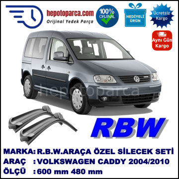 VOLKSWAGEN CADDY 3 MUZ SİLECEK TAKIMI RBW ARACA ÖZEL (2004-2010)