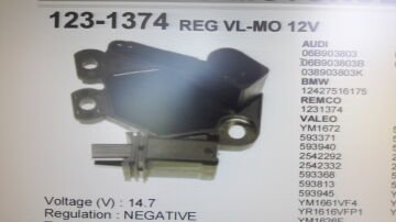 REMCO 1374 KONJEKTÖR 12V AUDİ-VW