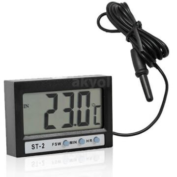 STS802 SAAT İÇİN DIŞSICAKLIK SENSÖRÜ Termometre ka