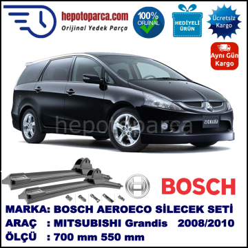 MITSUBISHI Grandis  02.2008-11.2010, 550 / - mm. BOSCH AEROECO Aparatlı Muz Silecek