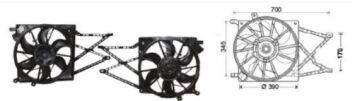 RFM2320 FAN MOTORU ASTRA G 98> KLİMASIZ ÇITALI
