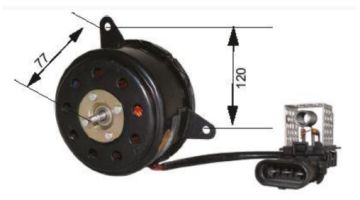 RFM2250 FAN MOTORU OPEL ASTRA G KLİMASIZ TEK