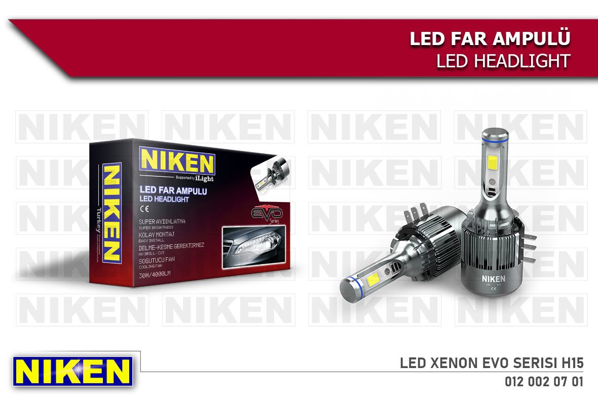 LED ZENON EVO SERİSİ H15