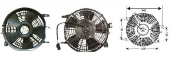 RFM1780 FAN MOTORU TOYOTA COROLLA 1,6 GLI 93-97