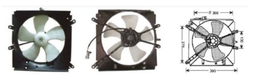 RFM1705 FAN MOTORU TOYOTA COROLLA AE101-93-97