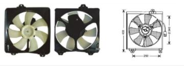 RFM1790 FAN MOTORU TOYOTA RAV4 2001-2003