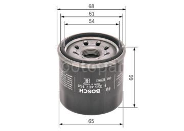 MAZDA 3 1.5 (09.2013 --) BOSCH Filtre Seti (Benzinli) filitre