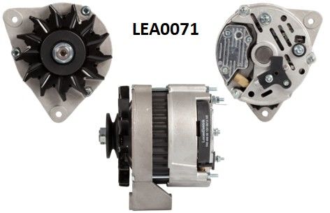 LEA0071  ALTERNATOR A127/14V/55A DEUTZ FAHR D  2807,3607,6807...TRACTOR-INTRAC 2004 TRACTOR-KRAMER 516,212E