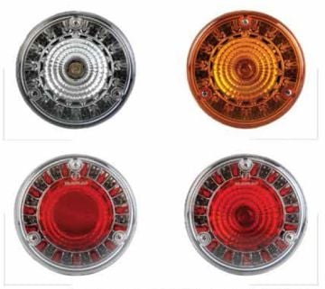 FARPLAS-9-500677 MITSUBISHI TEMSA SİNYAL LAMBASI 122MM  YUVARLAK