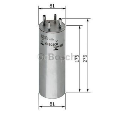 VW (VOLKSWAGEN) Touareg 2.5 TDI 12.2006 - 05.2010 BOSCH MAZOT FİLTRESİ filitre