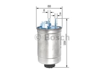 FIAT Palio Weekend 1.9 D (04.2003 - 09.2004) BOSCH Filtre Seti filitre