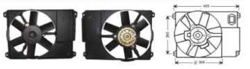 RFM1550 FAN MOTORU 12V PEUGEOT BOXER DAVLUMBAZLI