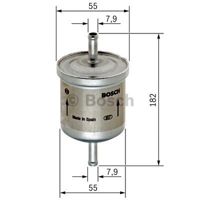 BOSCH_F026403009 Benzin Filtresi FORD VOLVO OPEL filitre