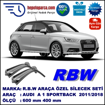 AUDI A1 SPORTBACK MUZ SİLECEK TAKIMI RBW ARACA ÖZEL (2011→)