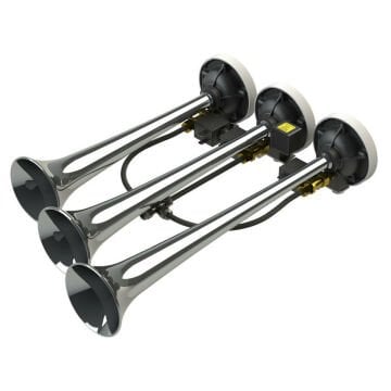 MRC 11008112 P2/3-E 12V ELEKTRONİK 3 SESLİ HAVALI KORNA ARAP DALİDALİ  80eh12 520B 86EH12