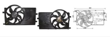 RFM1666 FAN MOTORU 12V FIORINO BIBPER KLM.SIZ