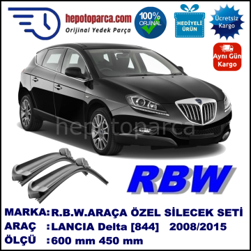 LANCIA DELTA 3 MUZ SİLECEK TAKIMI RBW ARACA ÖZEL (2008-2014)