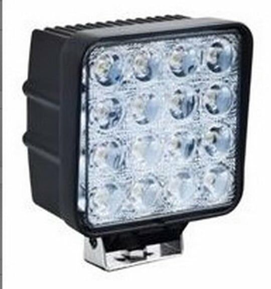 ÇALIŞMA LAMBASI 16 LEDLİ KARE 48W LC048TR