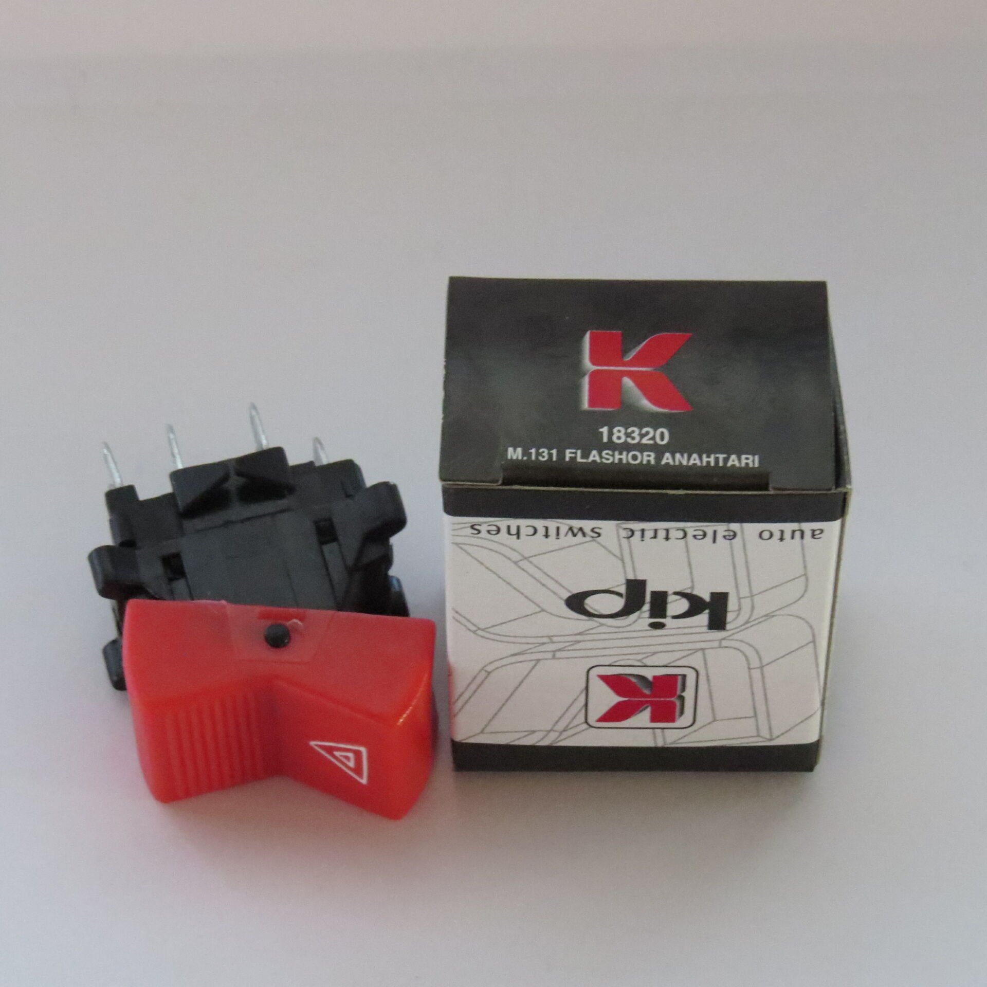 KİP 18320K 95-96 KIRMIZI FLAŞÖR ANAHTARI TOFAŞ