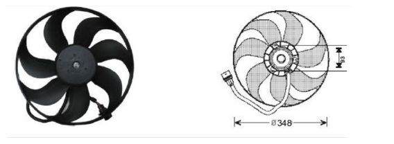 RFM1911 FAN MOTORU VW.BORA/GOLF IV/POLO 1,4-1,6 BE IN