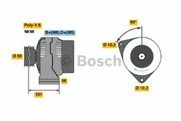 AlternatörMERCEDES-BENZ; SSANGYONG; DAEWOO S-Klasse; Musso; Korando; SL-Klasse SSY 0091548802; MB A0091