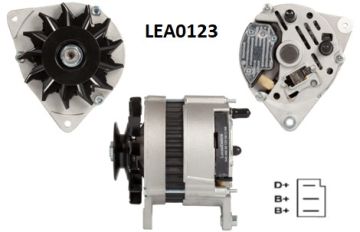 LEA0123  ALTERNATOR A127/14V/45A CASE -ITM CO  -JCB -MF-LAND ROVER -RELIANT -ROVER