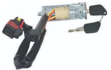 KA0114 KONTAK ANAHTARI PEUGEOT 206/ PARTNER 1998->  VERTE