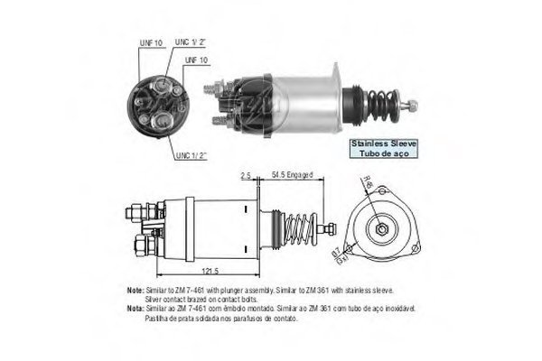 1115673   MARŞ OTOMATİĞİ 24V 37MT SAB.PİST.1115671