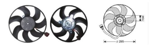 RFM1925 FAN MOTORU VW GOLF OCTAVIA/PASSAT 1.6-2.0  I