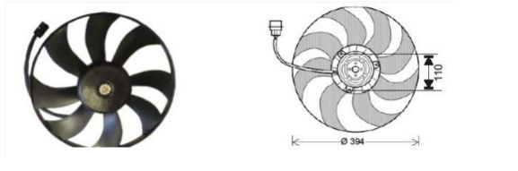 RFM1964 FAN MOTORU VW POLO/CORDOBA 2007