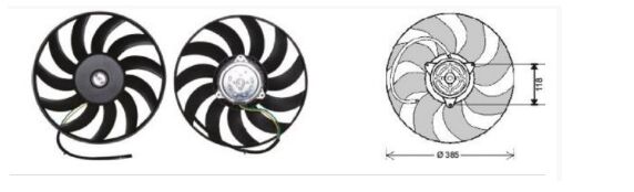 RFM2060 FAN MOTORU AUDI A4 2004