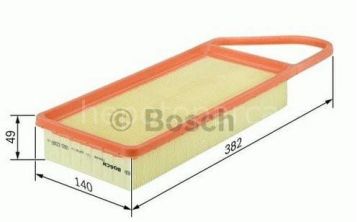 PEUGEOT 107 1.4 HDi (06.2005 - 12.2010) BOSCH Filtre Seti filitre