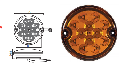 YD-D-0376 1 FONKSİYON ARKA LED LAMBA