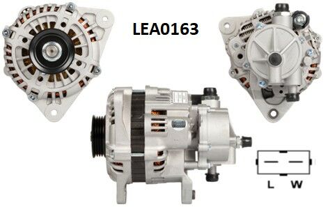 LEA0163  ALTERNATOR 14V/95A/V.P. FORD TOURNEO ,TRANSIT III230,80,100,120,130,150,160,190-LDV CONVOY TURBO DI
