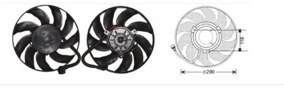 RFM2000 FAN MOTORU VW.T5 2001-> 3306 KLİMA