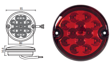 YD-D-0377 2 FONKSİYON ARKA LED LAMBA