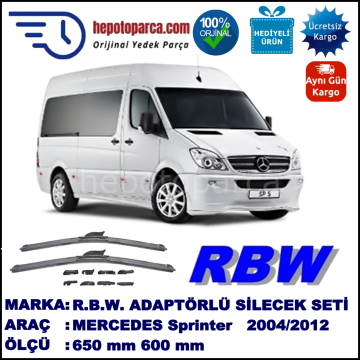 .  RBW  ADAPTÖRLÜ MUZ SİLECEK SETİ