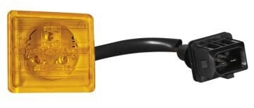 3040-M002Y30-A 24V.LEDLİ KARE TİP YAN İŞARET LAMBA