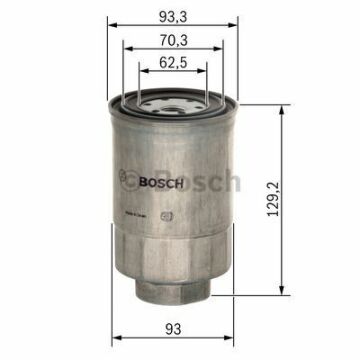 BOSCH_1457434438 Dizel Filtre TOYOTA MAZDA MITSUBISHI FORD DAIHATSU filitre