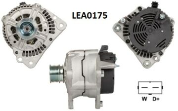 LEA0175  ALTERNATOR 14V/90A FORD GALAXY -SEAT  ALHAMBRA,AROSA,CORDOBA,IBIZA-VW CADDY,GOLF,PASSAT,POLO