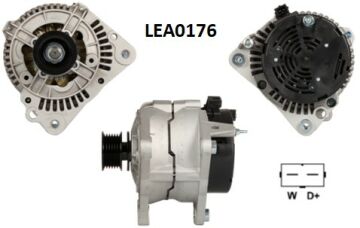 LEA0176  ALTERNATOR 14V/85A AUDI A3 1.9TDI -S EAT ALHAMBRA,AROSA,IBIZA-VW CADDY,GOLF,PASSAT,POLO,VENTO