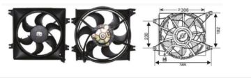 RFM3012 FAN MOTORU HYUNDAI ACCENT 95-99/00-02 1,3/ 5